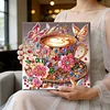 (Pre-Framed)Coffee-Special Shape Diamond Painting Kit(25x25cm)