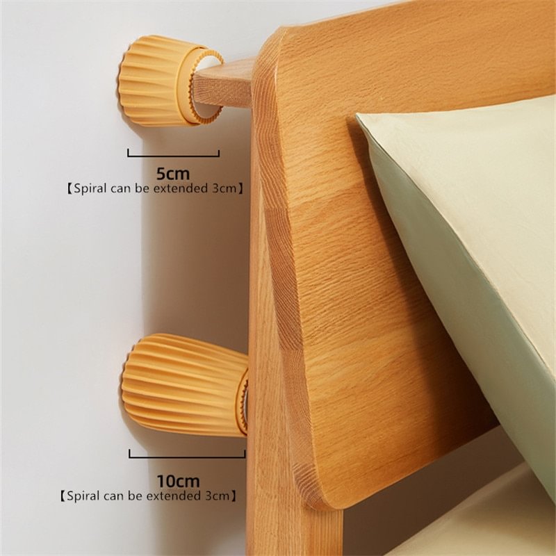 New Adjustable Headboard Stoppers Selfadhesive Threaded Headboard