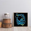 Aladdin - Full Round Diamond Painting-(Silhouette style)