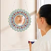 DIY Diamonds Painting Mirror Datura Special Shaped Crystal Drill Crafts Kit
