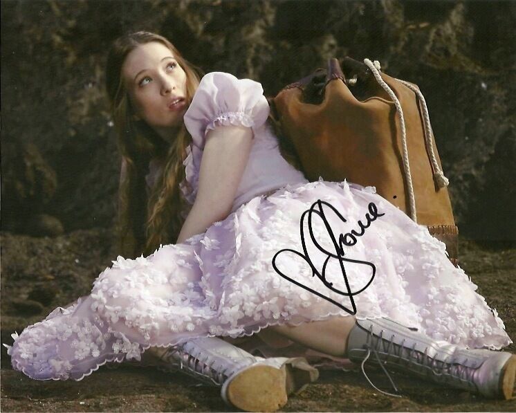 Once Wonderland Sophie Lowe Autographed Signed 8x10 Photo Poster painting COA