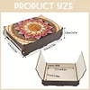 (US Local)Diamond Painting Storage Box DIY 5D Diamond Painting Jewelry Box (Pattern A)
