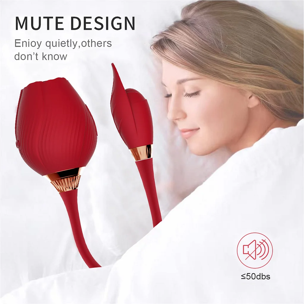 rose toy for women · rose vibrator with suction function