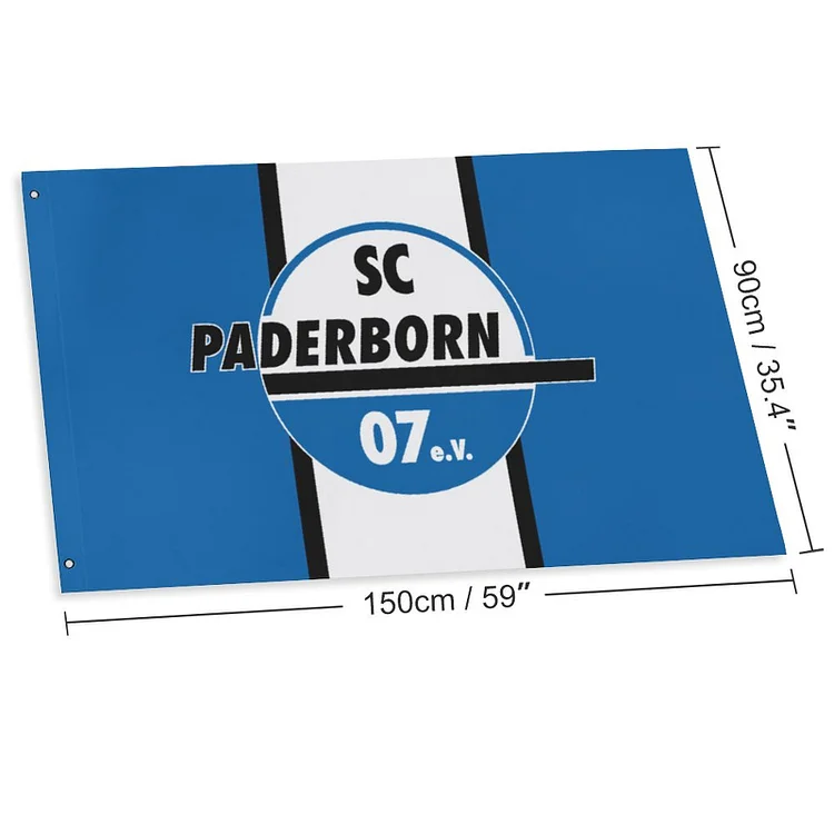 SC Paderborn 07 Fahne Flagge - Garten Flagge