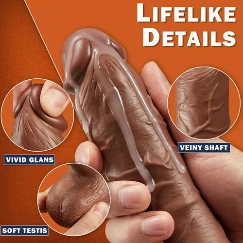 【 Surprise Price 】 Avery 8.26 Inches Realistic Dildo With The Original Rose Toy