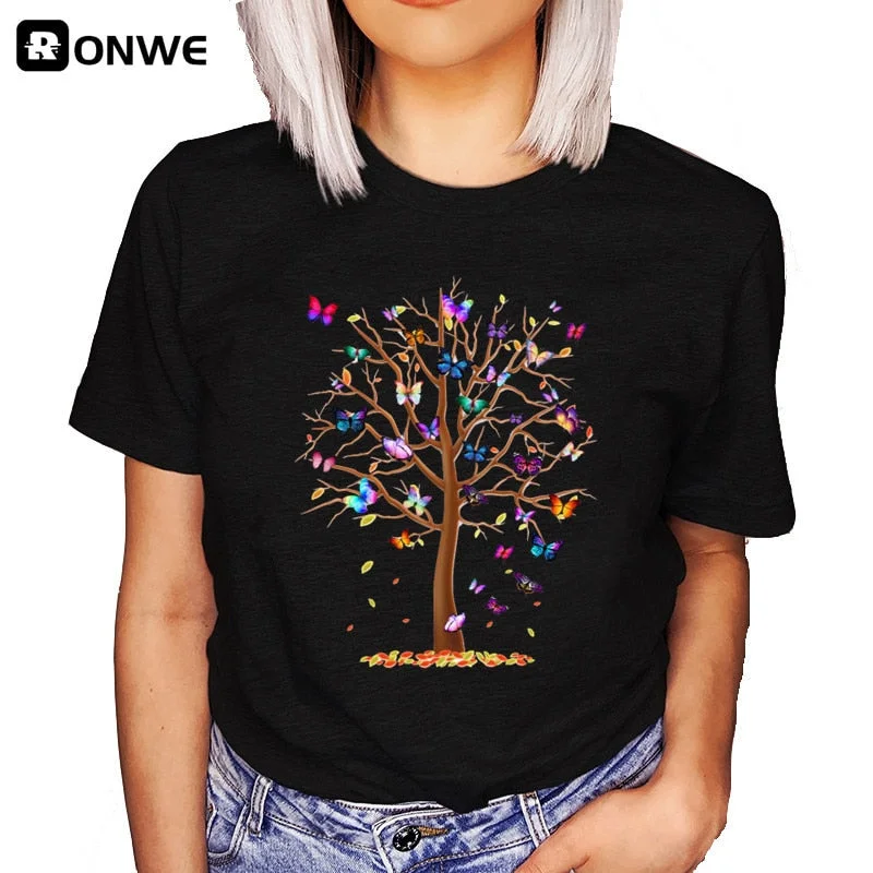 Women Funny Graphic Black T shirt Summer Girl Breaking New I dont Care Harajuku 90s Clothes Female Tops Tee,Drop Ship