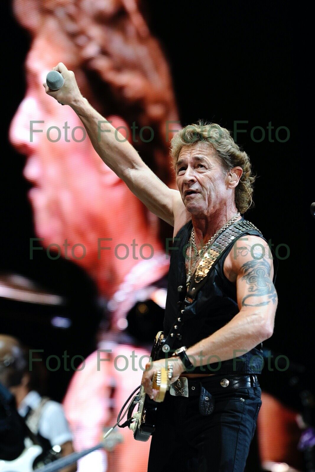 Peter Maffay Rock Pop Songs Music Photo Poster painting 20 X 30 CM Without Autograph (Be-12