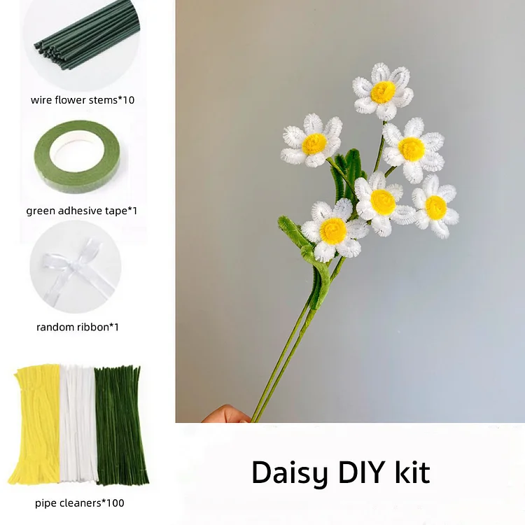 DIY Pipe Cleaners Kit - Daisy veirousa