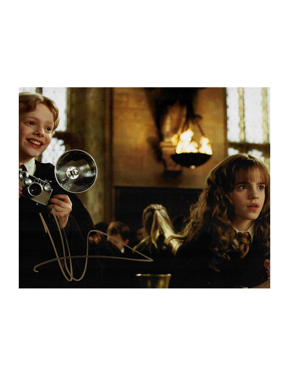 10x8 Harry Potter Print Signed by Hugh Mitchell 100% Authentic + COA