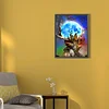 Diamond Painting-DIY Full Round Drill Moon