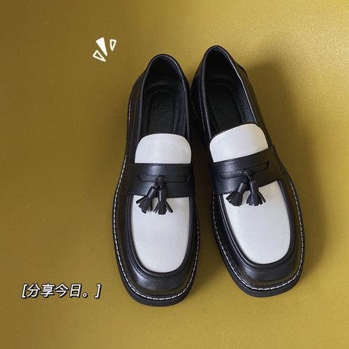 Usyaboys-Korean Version of British Men's Shoes-Yamamoto Diablo Clothing