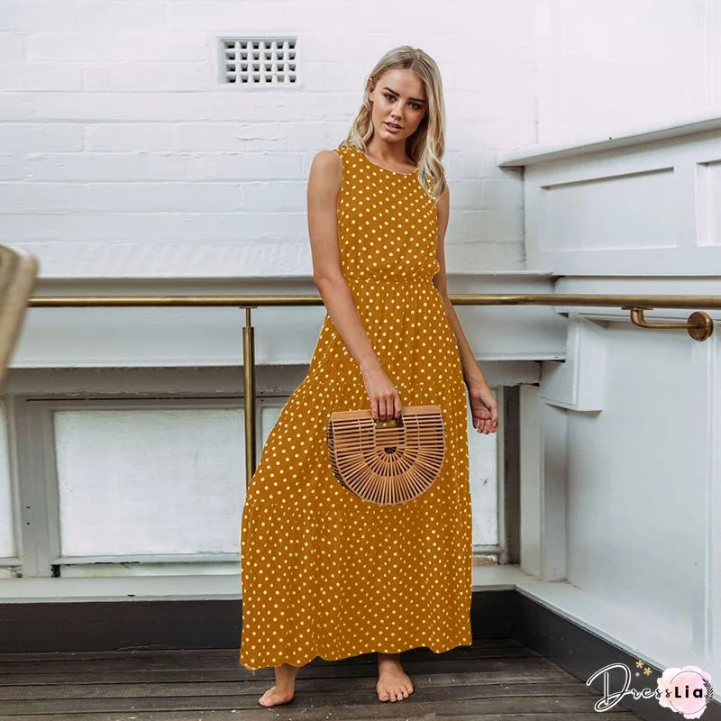 Polka Dot Sexy Dress(3 Colors)
