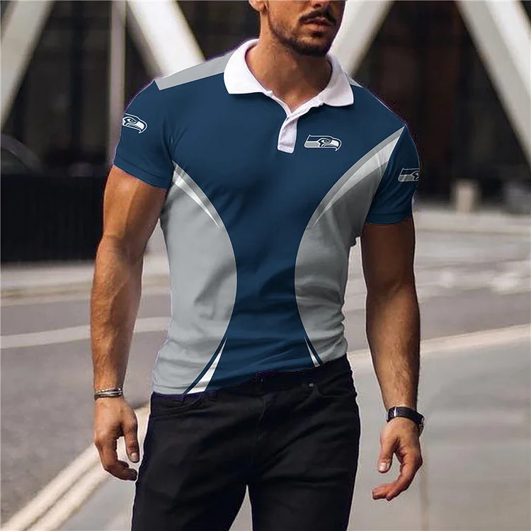 Seattle Seahawks
Limited Edition Button Up Polo Shirt