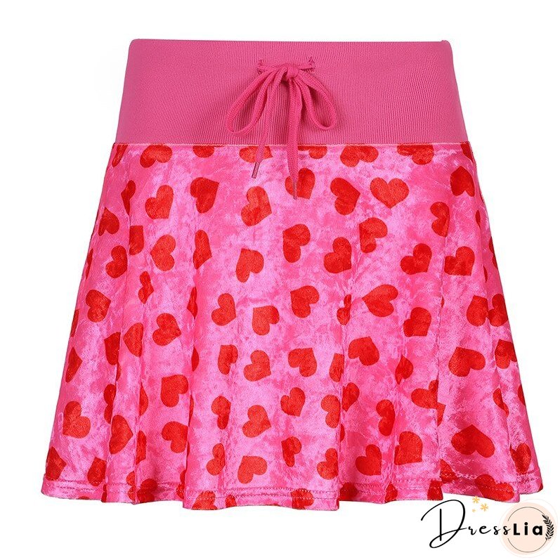 Christmas Gift Kefira Autumn Winter Sweet Velvet Diamond Heart Hoodies Women Hooded Jackets Zip Up Long Sleeve Cropped Top Sweatshirts