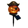 Resin Solar Halloween Pumpkin Garden Stake Light Solar Lights Garden Decor