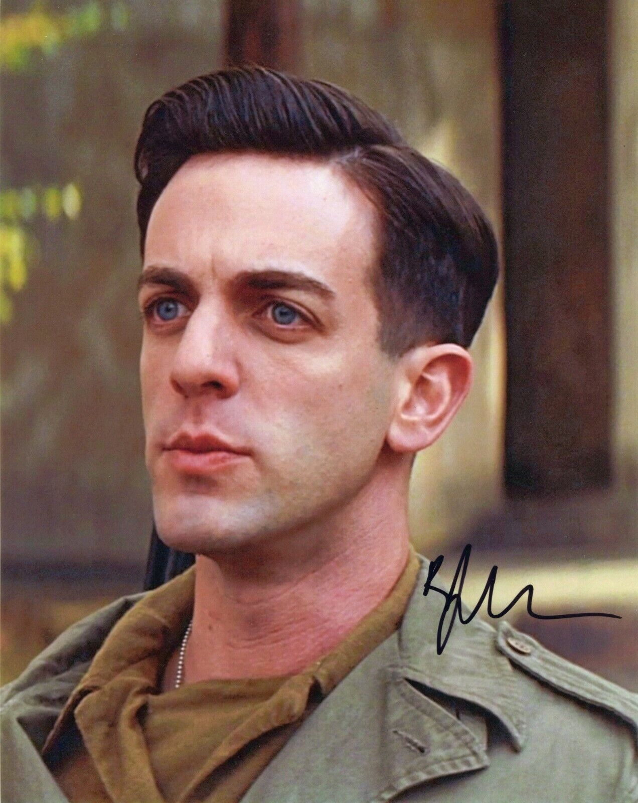 ~~ B.J. NOVAK Authentic Hand-Signed Inglourious Basterds