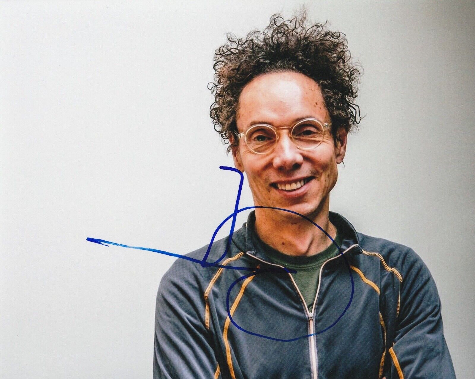 * MALCOLM GLADWELL * signed autographed 8x10 Photo Poster painting * THE NEW YORKER AUTHOR * 1