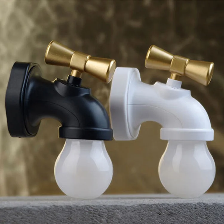 Creative Faucet Night Lights Voice Controlled Induction Light