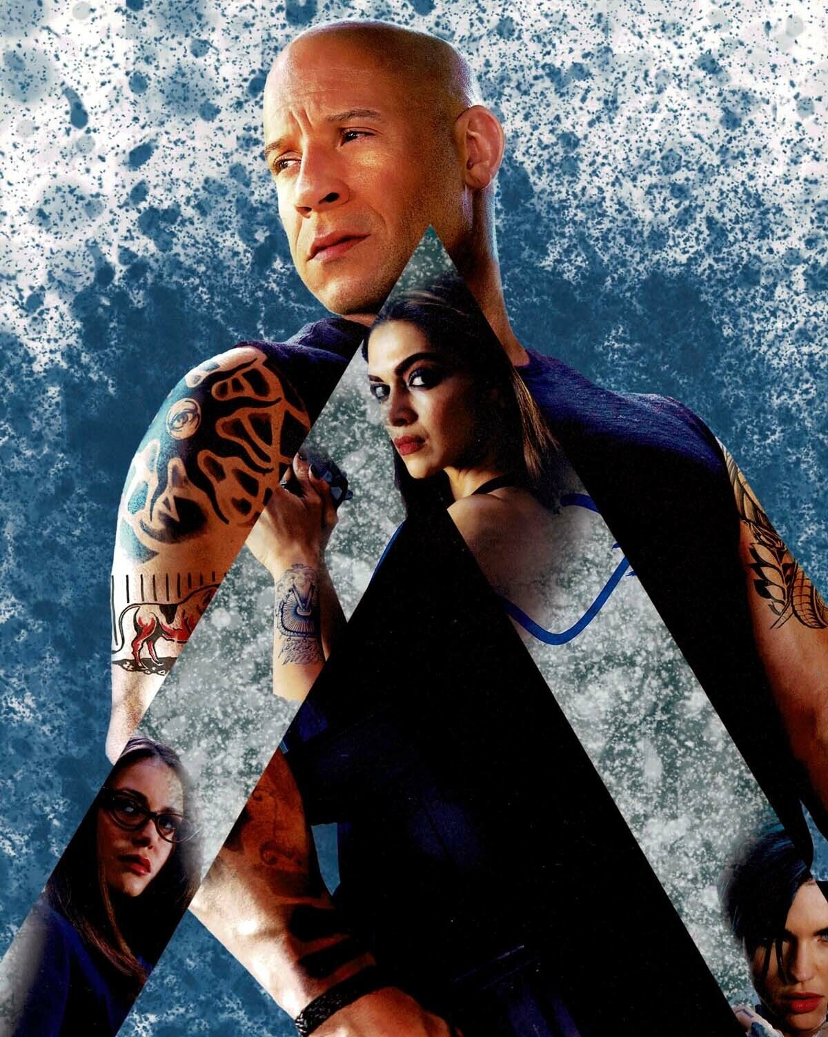 Vin DIESEL Signed 10x8 Photo Poster painting AFTAL COA Xander Cage Triple X XXX Fast & Furious