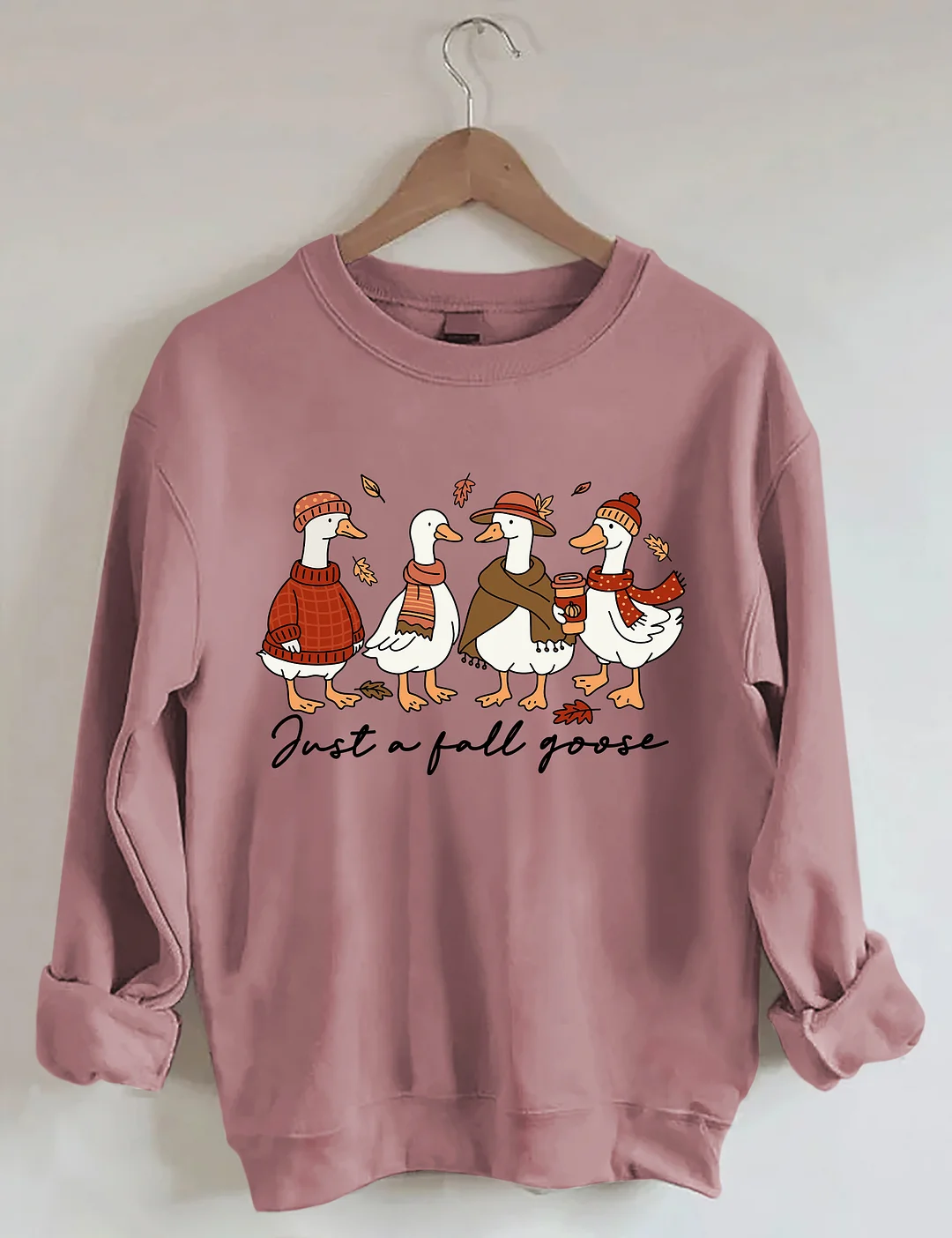 Fall Goose Sweatshirt