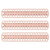 3pcs Cross Stitch Row Line Board PC 37-Hole Winding Board for DIY Sewing Storage