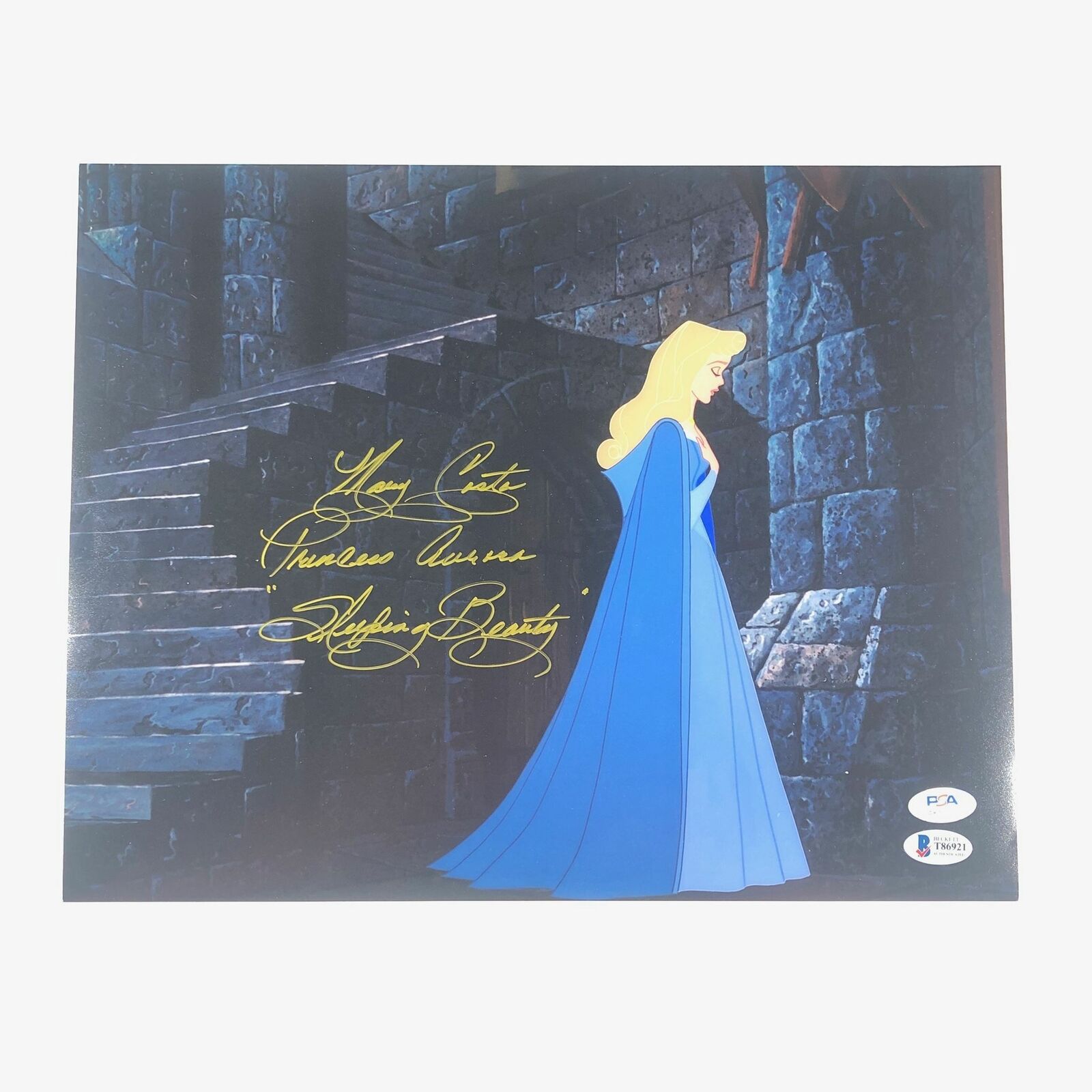 MARY COSTA signed 11x14 Photo Poster painting PSA/DNA Autographed Sleeping Beauty