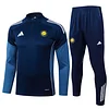 25/26 Al-Nassr sapphire Half-Zip Training Jacket Set