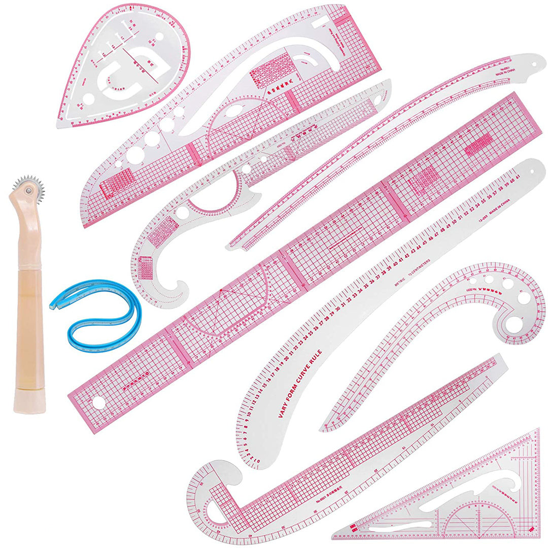 Fance Ruler 11Pcs French Curve Ruler