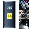 Electric Tire Inflator 150 PSI LCD Display Portable Car Air Compressor Air Pump