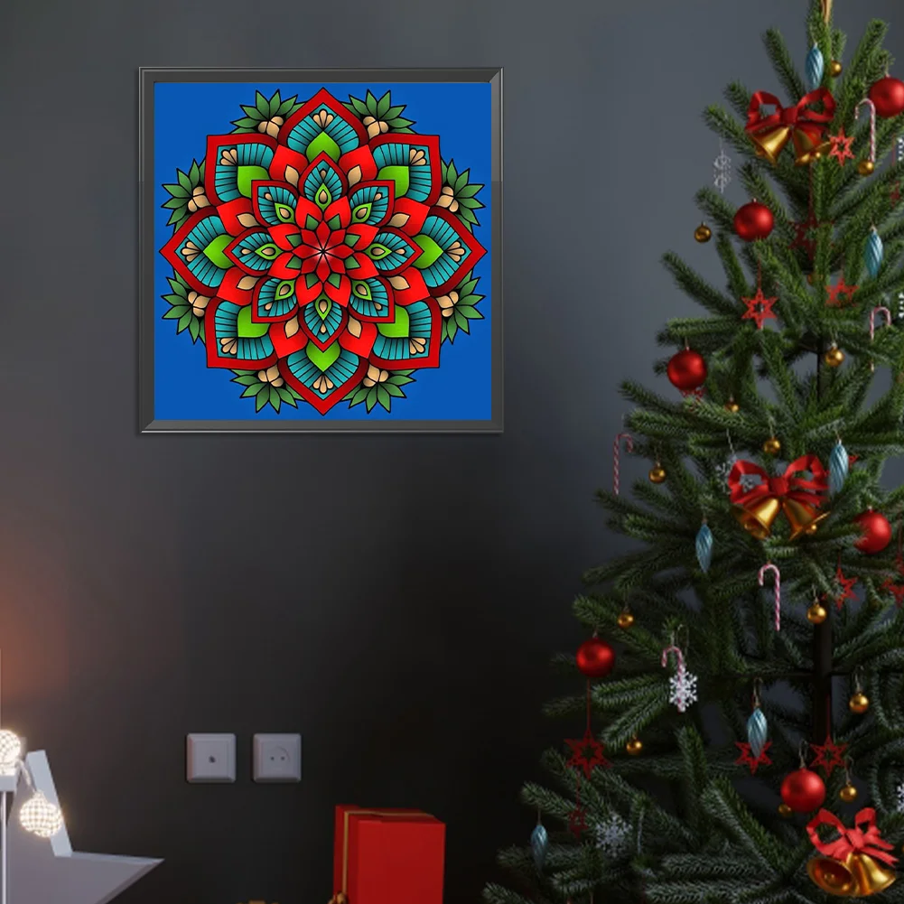 Diamond Painting - Full Round Drill - Mandala(Canvas|40*40cm)