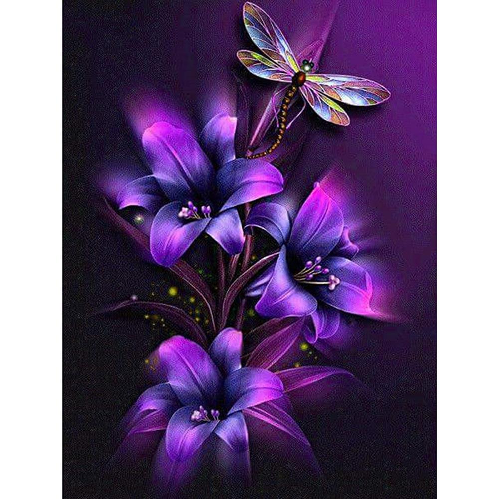 

25*30CM - Morning Glory - Round Drill Diamond Painting, 501 Original