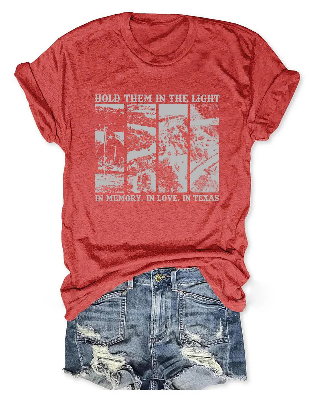 In Love In Memory Stronger Than Storm Texas T-shirt