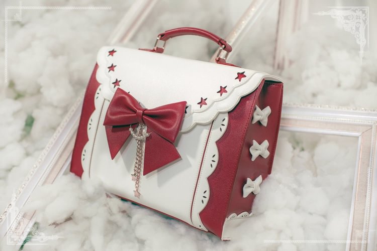 Red/Pink/Golden Elegant Star Bow Bag S12862