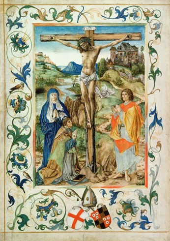 Medieval Religion Bible Jesus 11CT Stamped Cross Stitch 50*70CM
