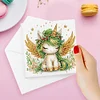 uk.everydayedeals 6Pcs DIY Diamond Painting Greeting Card - Unicorn Family