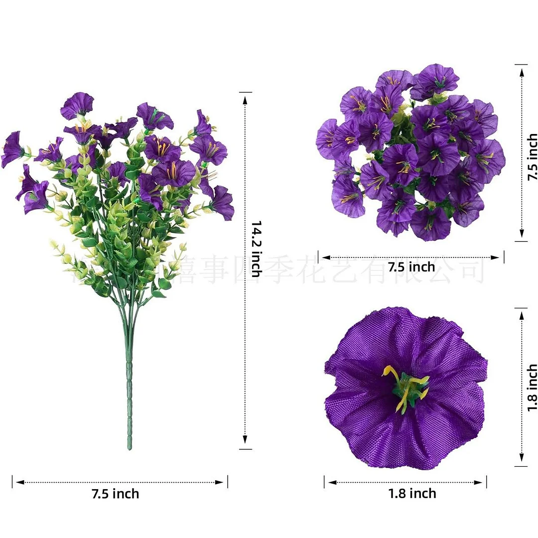 🔥Last Day 50% OFF🌸 Spring Summer Home Decoration - 🌿 Fake Silk Colorful Morning Glory