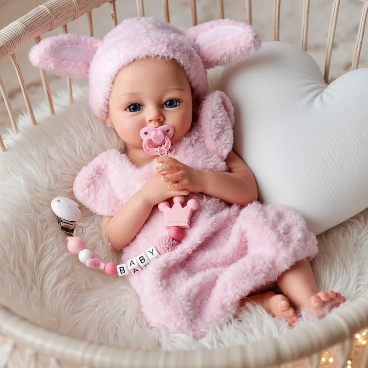 Babeside Phoebe 12"/16" Realistic Silicone Quiet Baby Little Infant Girl Building Lovely Memories