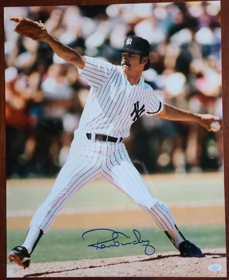 Ron Guidry JSA Cert Signed 16x20 Photo Poster painting Autograph