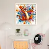 Tigger Painter - 18CT Stamped Cross Stitch 25*25cm tapestrymarket