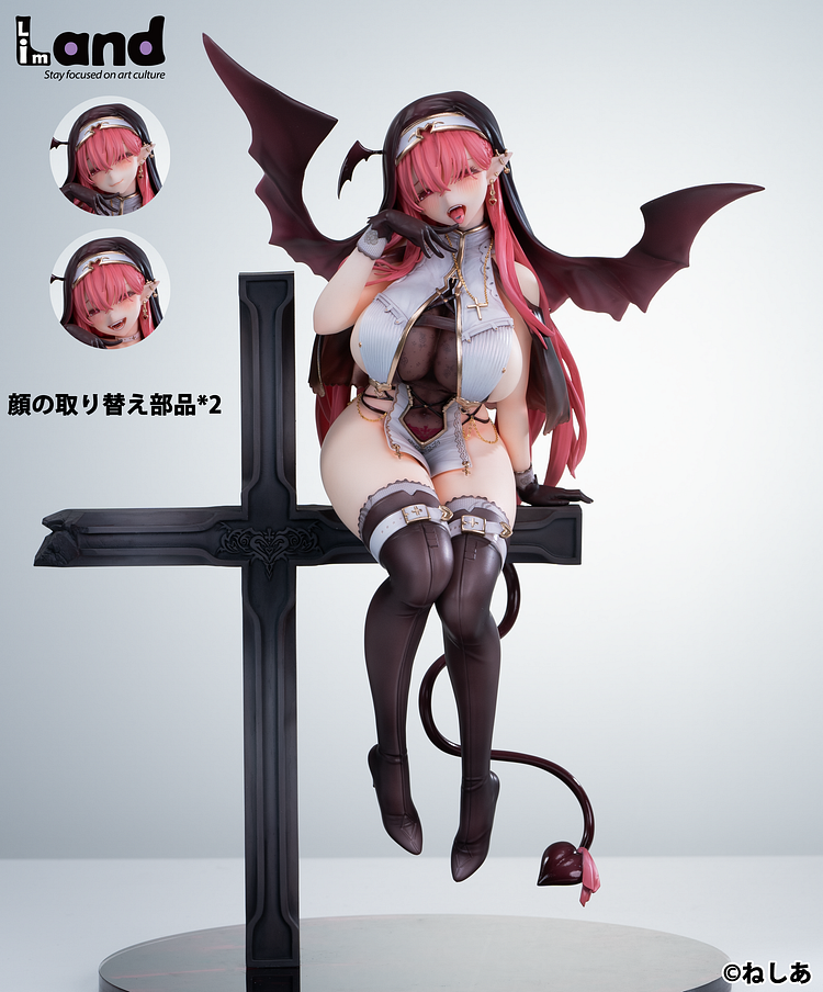 Lim Land - Original Succubus Sister Nun Regular Version & Special Version (Licensed) Statue(GK)(Adult 18+)-