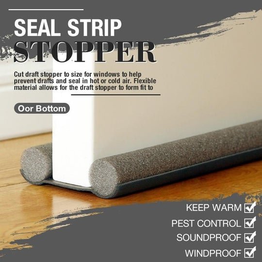3 PACK - Door Bottom Seal Strip Stopper