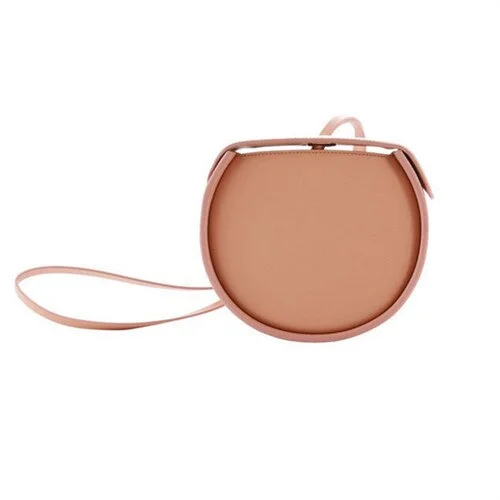 Vintage Round Box Women Shoulder Bags Crocodile Circle Handbags Designer Drawstring Famale Crossbody Bag Luxury Leather Saddle