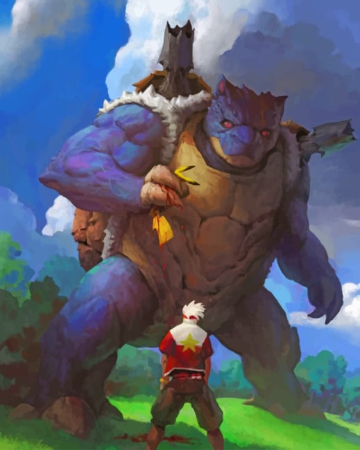 

Pokemon – Paint By Numbers - 40*50CM, 501 Original