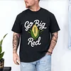 Go Big Red Nebraska Football Tee For Men