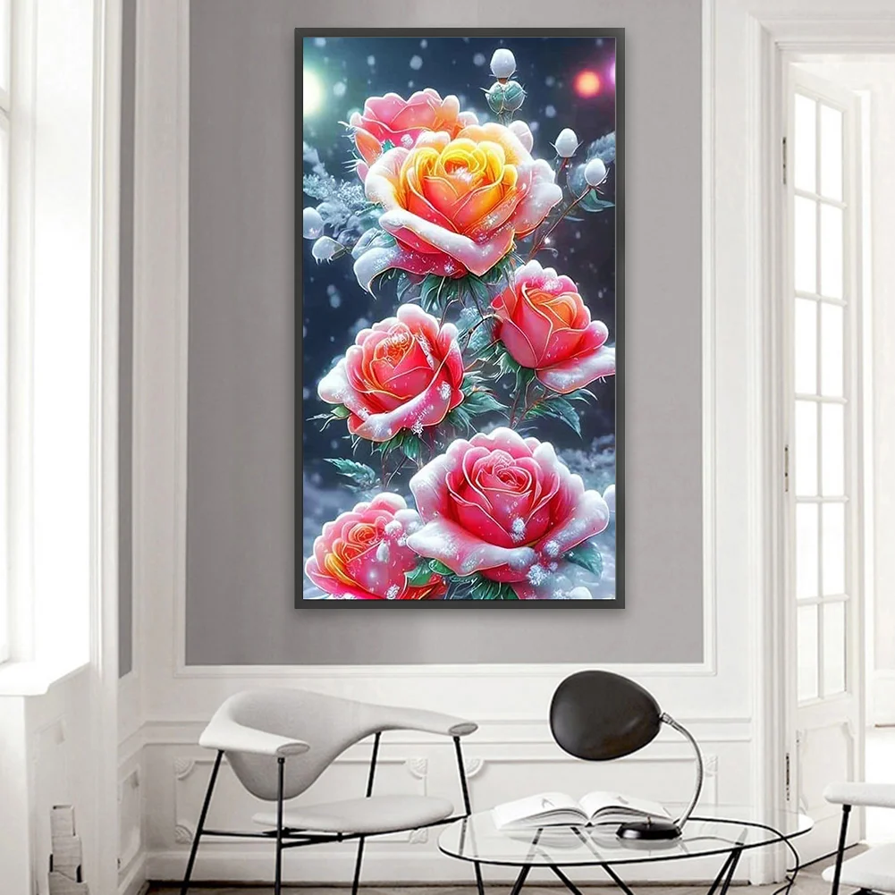 Diamond Painting - Square Drill - Rose(45*75cm)