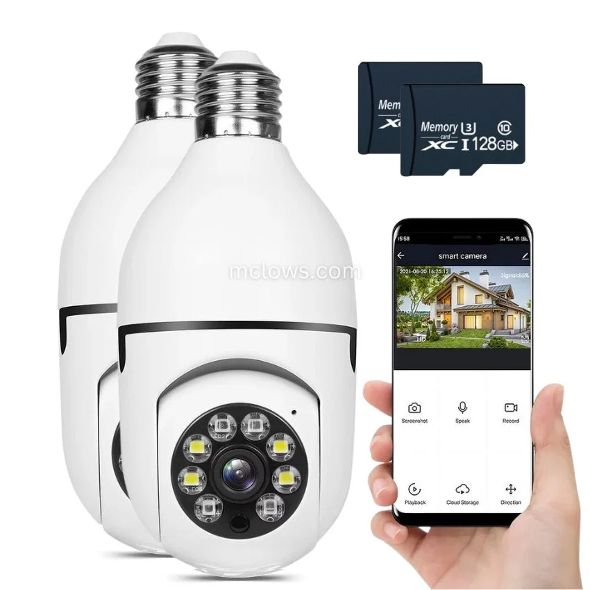 The Original BulbCam360&trade;️ - Wireless Smart Security Cam