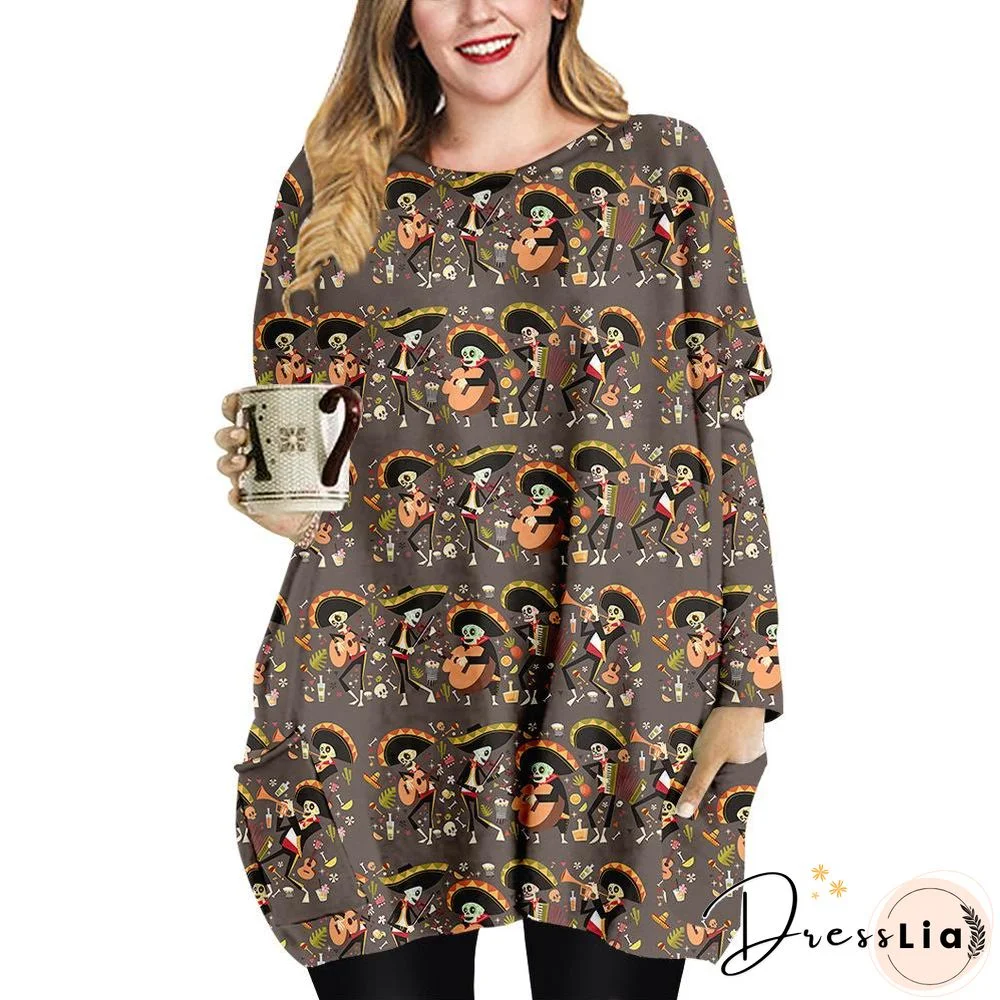 Halloween Series Printed Dress
