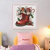 (US Local)Christmas-11CT Counted Cross Stitch Kit(40x40cm)