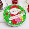 Diamond Painting Double Sided Santa Mirror for Adults Kids Beginners