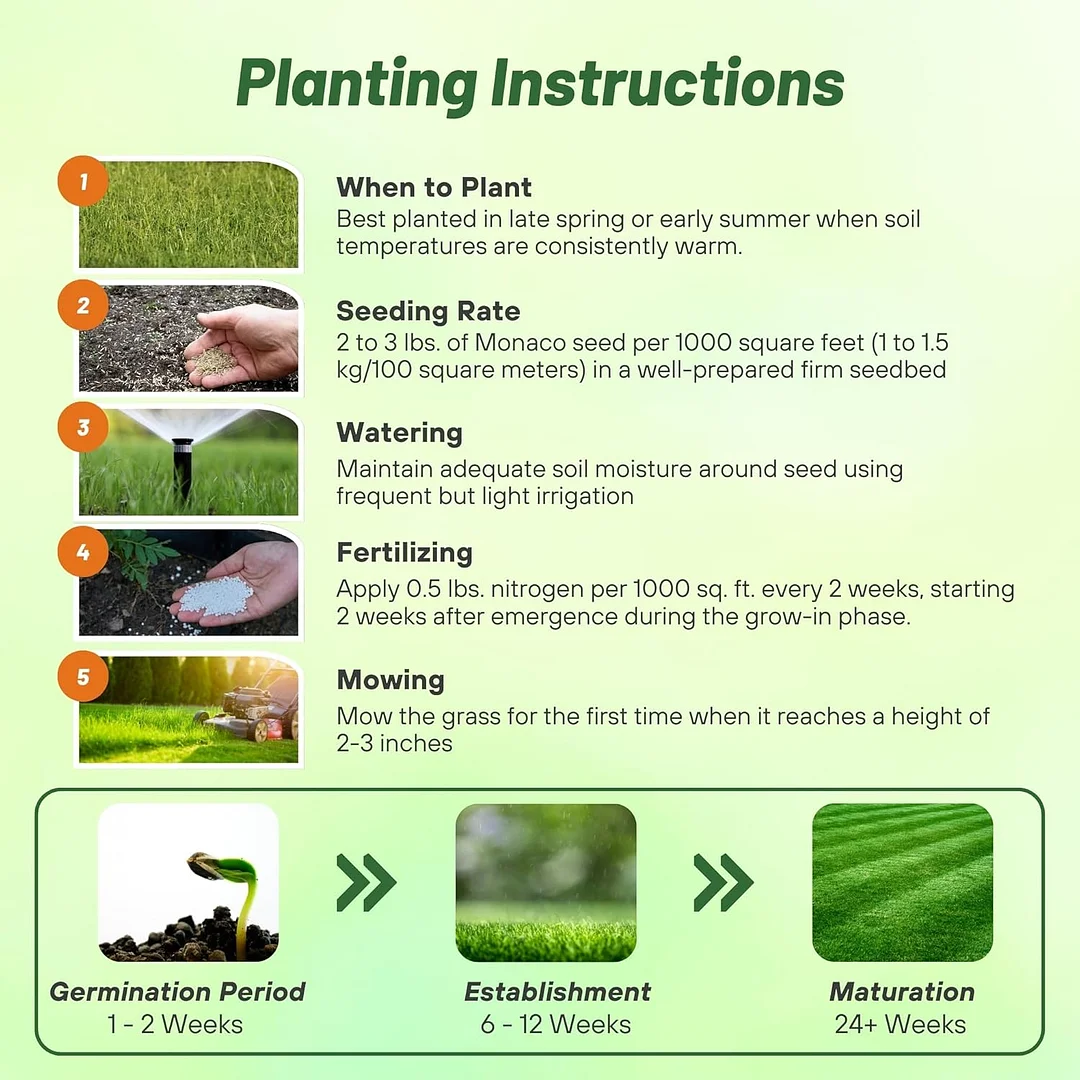 Monaco Bermuda Grass Seed